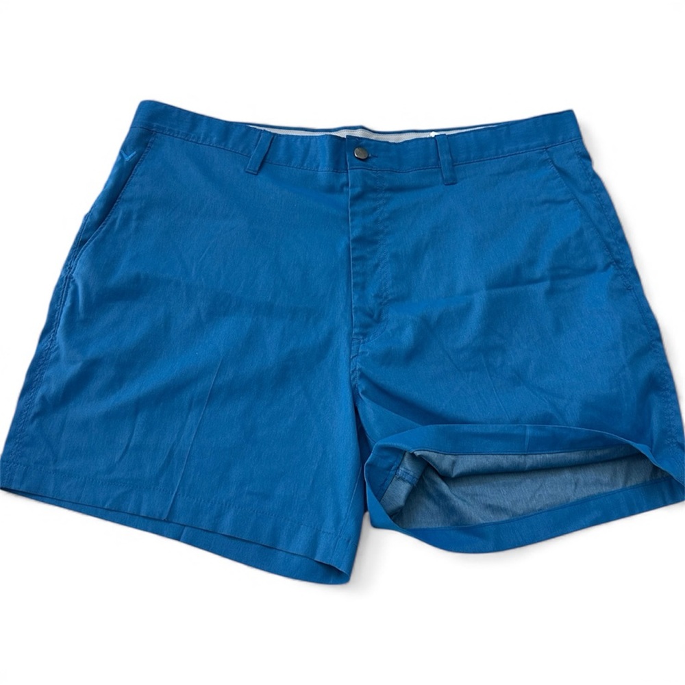 Callaway Men's Vibrant Blue Flat Front Shorts